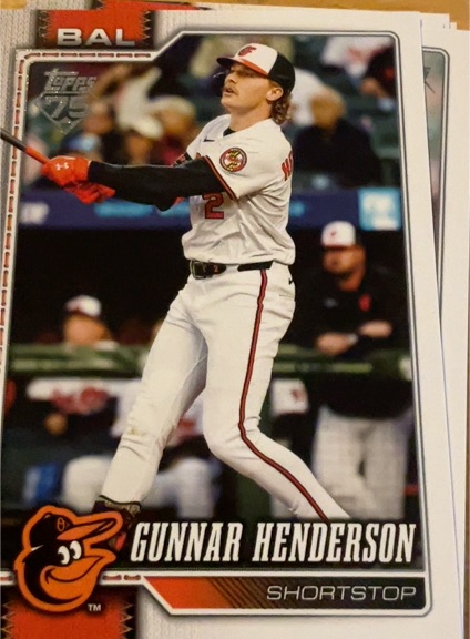 2026 Topps #46 Gunnar Henderson — front