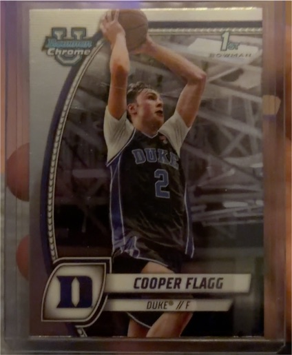 2024-25 Topps Bowman Chrome University #16 Cooper Flagg — front