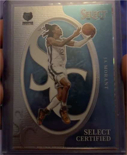 2023-24 Panini Select #18 Ja Morant Select Certified — front