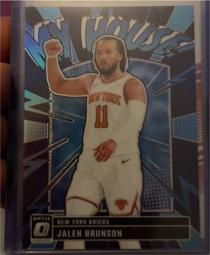2024-25 Panini Donruss Optic My House #12 Jalen Brunson — front