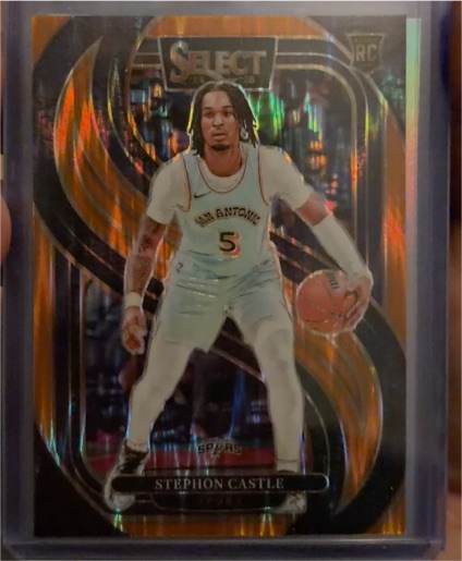 2024-25 Panini Select #175 Stephon Castle — front