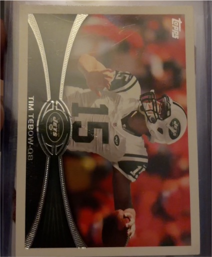 2012 Topps #50 Tim Tebow New York Jets — front