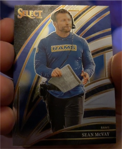 2025 Panini Select Club Level #221 Sean McVay — front