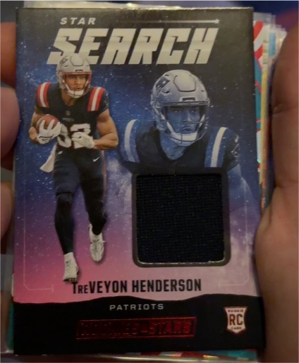 2025 Panini Rookies & Stars Star Search #SS-THN TreVeyon Henderson — front