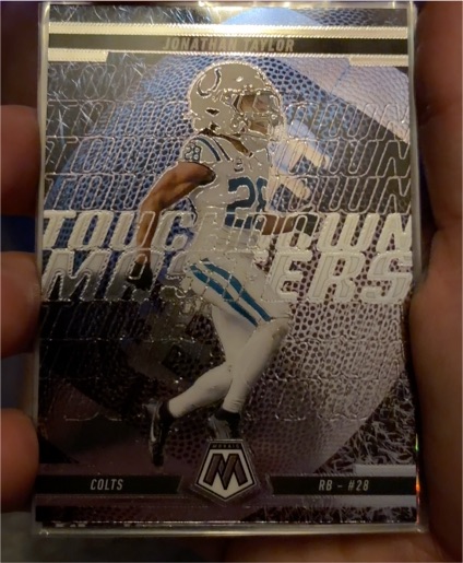 2025 Panini Mosaic Touchdown Masters #10 Jonathan Taylor — front