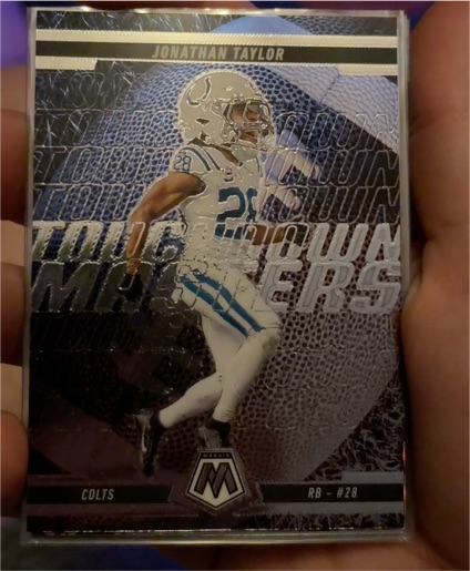 2025 Panini Mosaic Touchdown Masters #10 Jonathan Taylor — front