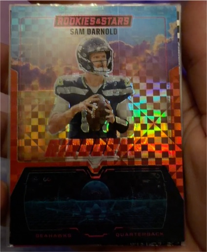 2025 Panini Rookies & Stars Airborne #19 Sam Darnold — front