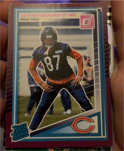 2025 Panini Donruss #395 Luther Burden III — front