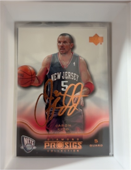 2004-05 Upper Deck Pro Sigs Diamond Collection #54 Jason Kidd — front
