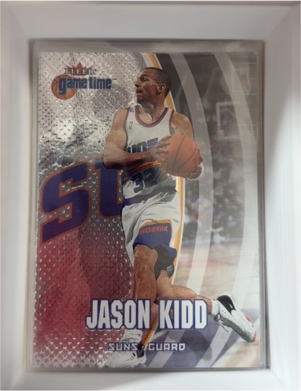 2000-01 Fleer Game Time #18 Jason Kidd — front