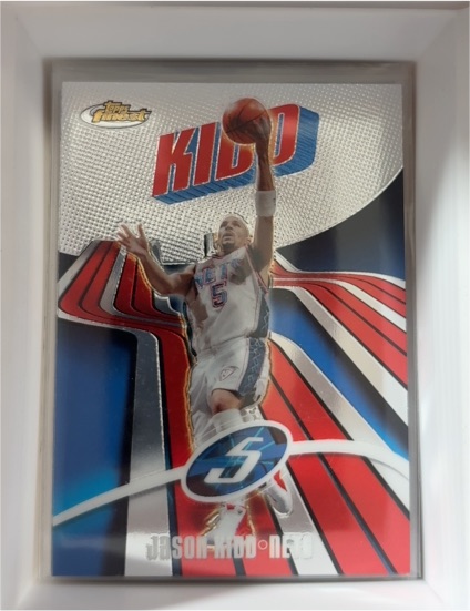2003-04 Topps Finest #5 Jason Kidd — front