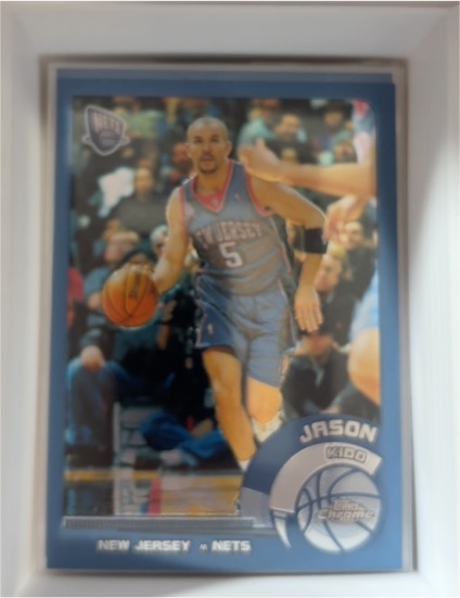 2002-03 Topps Chrome #18 Jason Kidd — front
