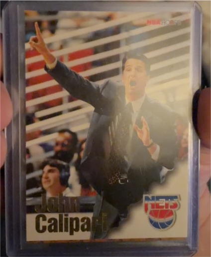 1996-97 NBA Hoops #265 John Calipari — front