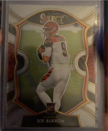 2020 Panini Select #46 Joe Burrow — front