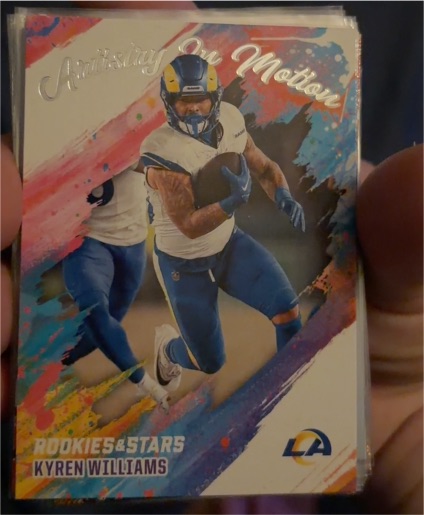2025 Panini Rookies & Stars #12 Kyren Williams Artistry in Motion — front