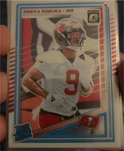 2025 Panini Donruss Optic #265 Emeka Egbuka — front