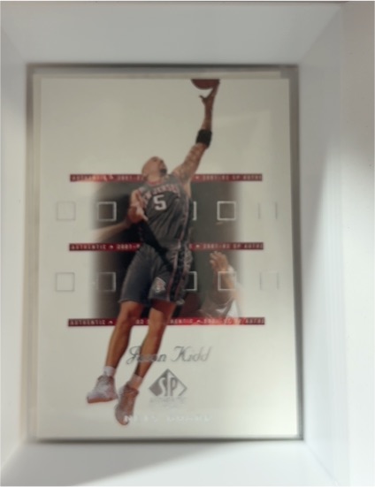 2001-02 Upper Deck SP Authentic #55 Jason Kidd — front