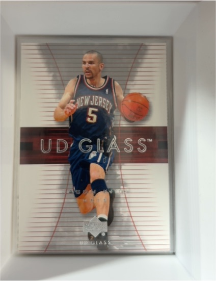 2003-04 Upper Deck UD Glass #35 Jason Kidd — front