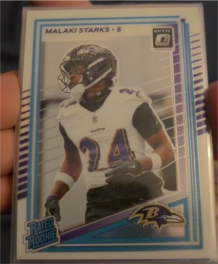 2025 Donruss Optic #256 Malaki Starks — front