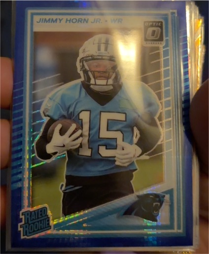 2025 Panini Donruss Optic #281 Jimmy Horn Jr. — front