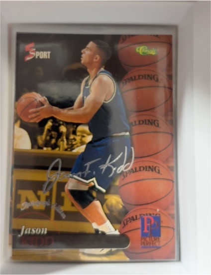 1995 Classic 5 Sport #198 Jason Kidd — front