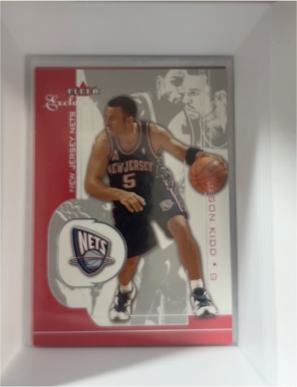2001-02 Fleer Exclusive #36 Jason Kidd — front