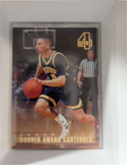 1994 Classic 4 Sport #190 Jason Kidd Wooden Award Contender — front