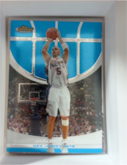 2005-06 Topps Finest #19 Jason Kidd — front