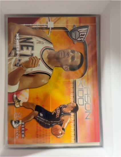 2001-02 Fleer Exclusive #107 Jason Kidd — front