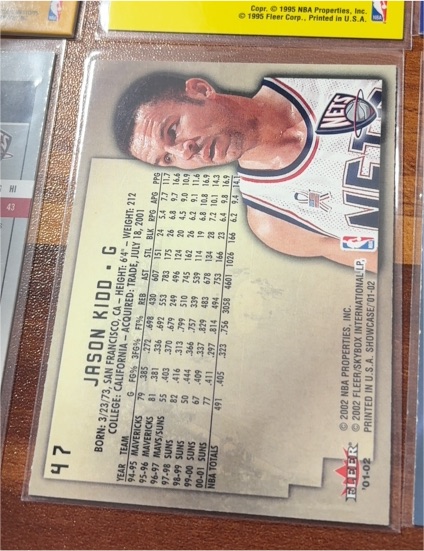 2001-02 Fleer #102 Jason Kidd — front