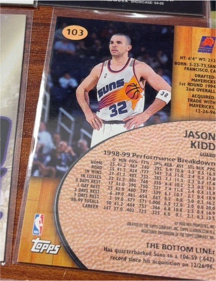 1998-99 Topps #103 Jason Kidd — front