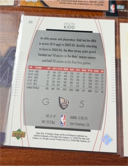 2002-03 Upper Deck #53 Jason Kidd — front