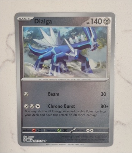 2025 Pokemon MEG #095 Dialga Mega Evolution — front