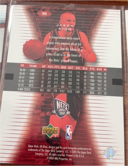 2001-02 Upper Deck #110 Jason Kidd — front