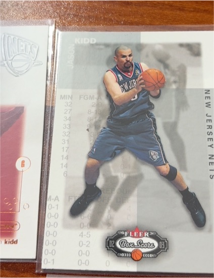 2002-03 Fleer Box Score #17 Jason Kidd — front