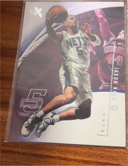 2001 Fleer eX #31 Jason Kidd — front