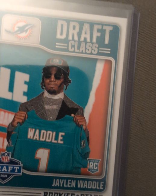 2021 Panini Rookies & Stars Draft Class #DC-6 Jaylen Waddle — front