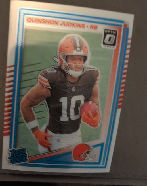 2025 Donruss Optic #252 Quinshon Judkins — front