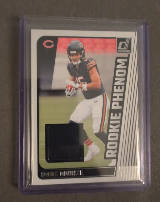 2024 Donruss Rookie Phenom Jersey Patch #RPJ-ROD Rome Odunze — front