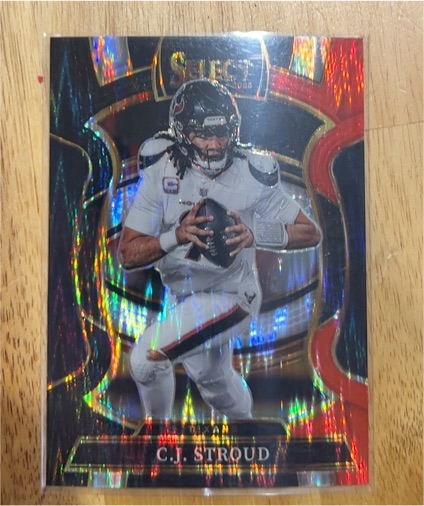 2025 Panini Select Concourse #34 C.J. Stroud — front