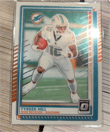 2025 Panini Donruss Optic #150 Tyreek Hill — front