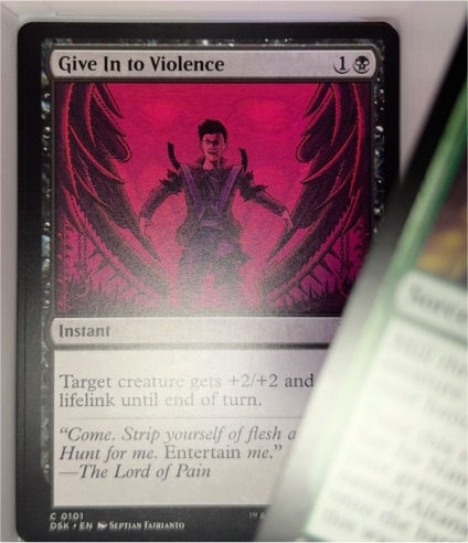 Give In to Violence #101 Duskmourn: House of Horror — front