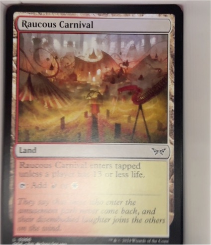2019 Magic: The Gathering #266 Raucous Carnival — front