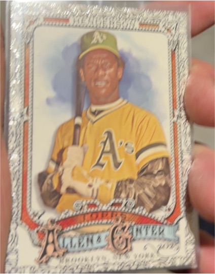 2025 Topps Allen & Ginter #25 Rickey Henderson — front