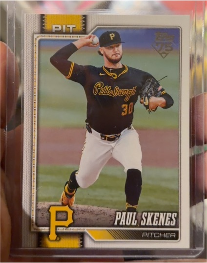 2025 Bowman #30 Paul Skenes — front