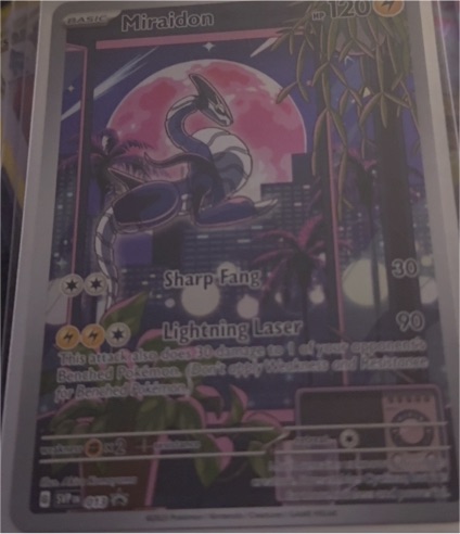 2023 Pokémon Scarlet & Violet Promo #013 Miraidon — front
