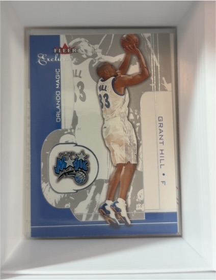 2001-02 Fleer Exclusive #50 Grant Hill — front