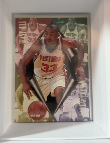 1994-95 Fleer #1 Grant Hill 1st Year Phenoms — front