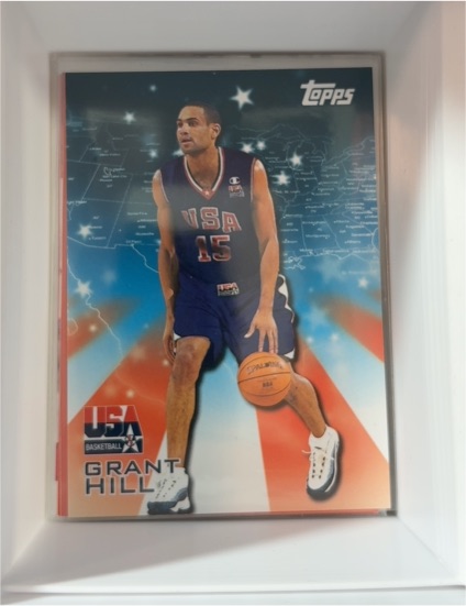 2000 Topps Team USA #5 Grant Hill — front