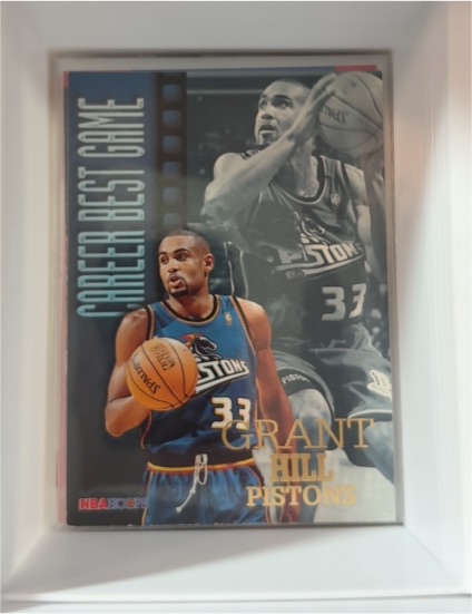 1996-97 Skybox NBA Hoops Career Best Game #332 Grant Hill — front